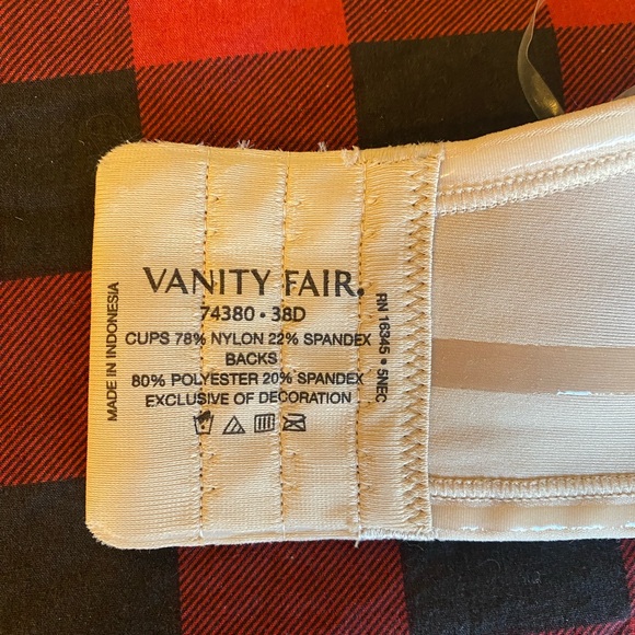 Vanity Fair strapless bra (nude) - Picture 3 of 7